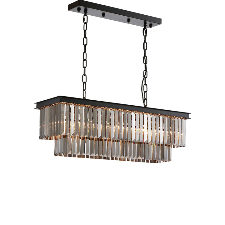 B2C158-1 Vivace Linear Smoke Glass - Image 1