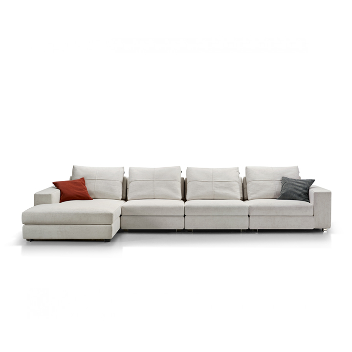BRESSCIA-SOFA-A61605B-2 Brescia Sofa Set Fabric Grey - Image 1