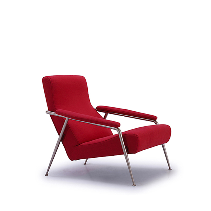 EMPORIA-LOUNGE-CHAIR-A182012 Emporia Lounge Chair Red Fabric - Image 1