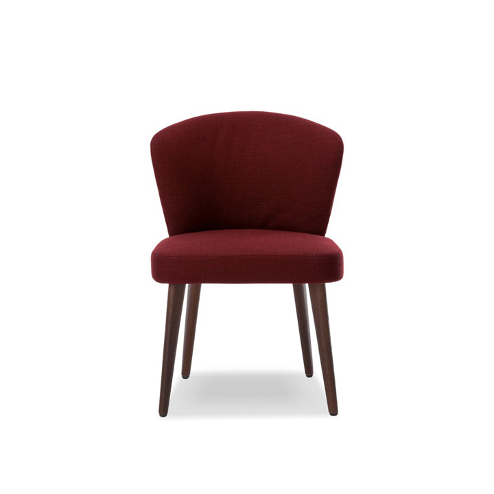 JUNCTION-ARMLESS-DINING-CHAIR-A1DC002 Junction Dining Armless Chair Red Fabric