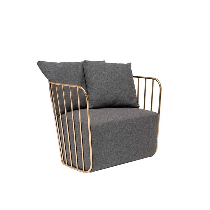 LA-SPOSA-LOUNGE-CHAIR-A182015 La Sposa Lounge Chair A1 Grey Fabric - Image 1