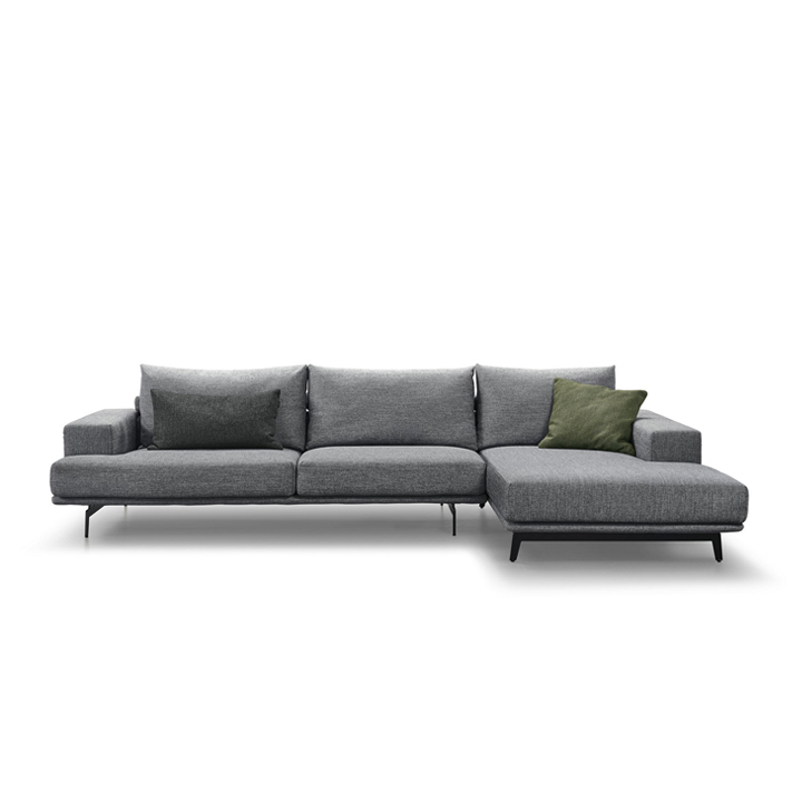 MATERA-SOFA-A6S2006 Matera Sofa Set Fabric Grey - Image 1