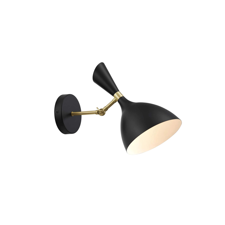 MELBA-BLACK-WALL-B2W0005CB Melba Wall Lamp - Image 1