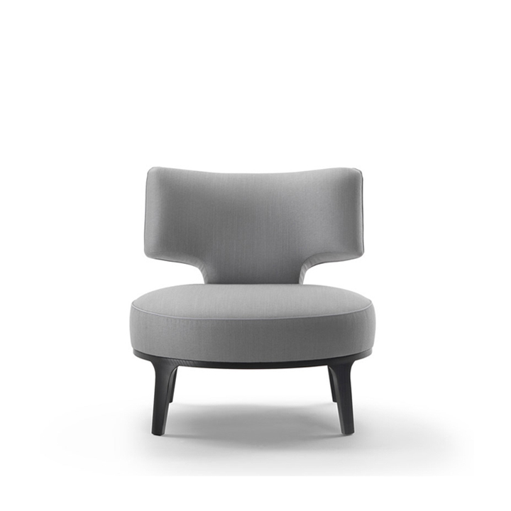 RIOS-LOUNE-CHAIR-A182007 Rios Lounge Chair Light Grey Fabric - Image 1