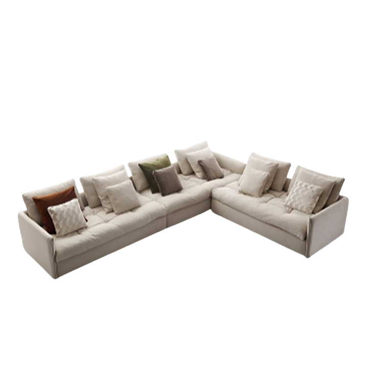 SOPHIA-ZIP-SOFA-A-A11076 Sophia Zip Sofa Greige Fabric - Image 1