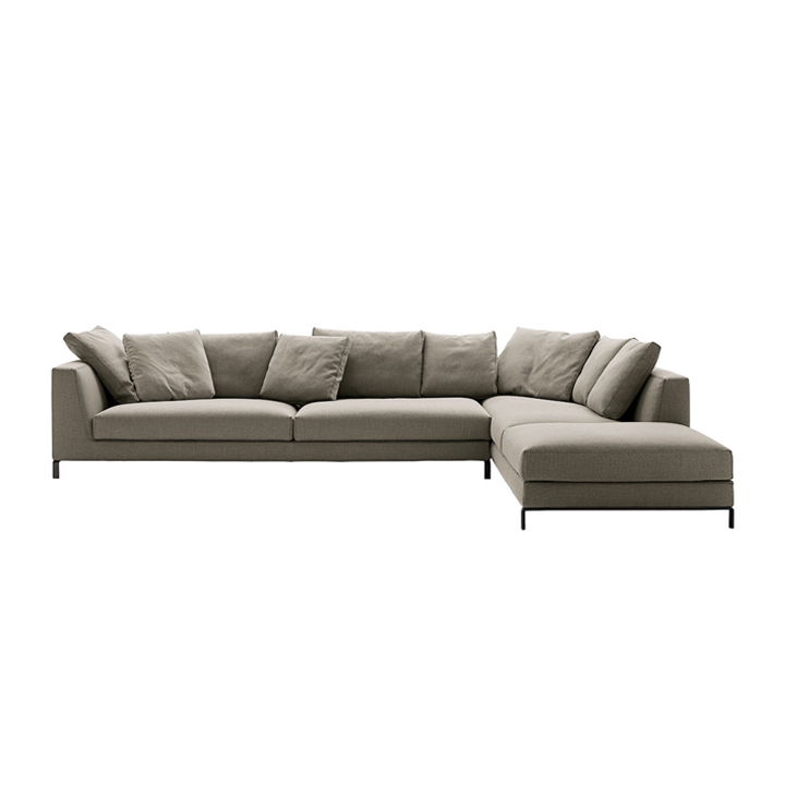 WINFREY-SOFA-A181002 Winfrey Sofa Grey Fabric - Image 1