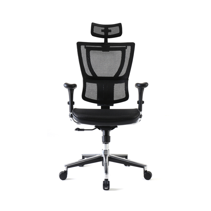 iOO-FIT-BLACK-FRAME-OFFICE-CHAIR-A1202FH-01-2 iOO Fit Black Frame Aluminium - Image 1