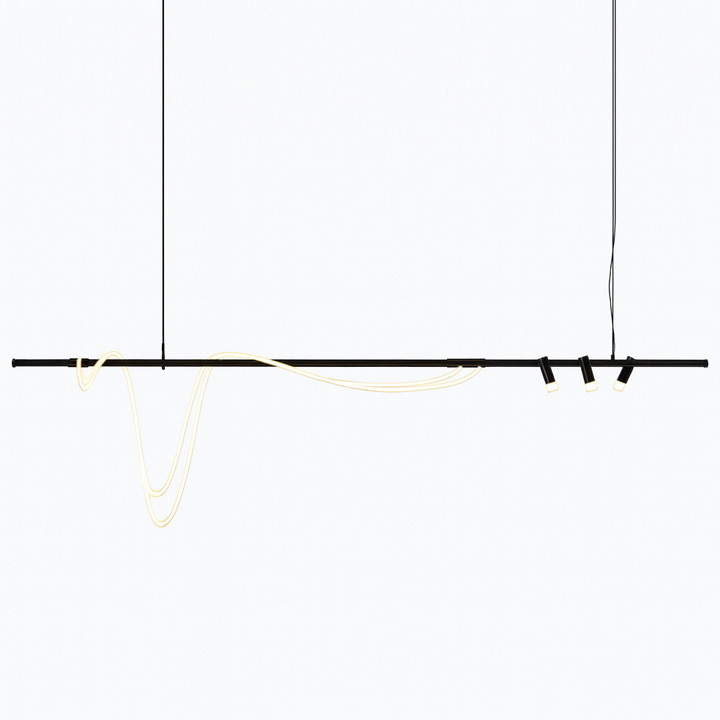 Aural-Pendant-Lamp-B1P5339-150-1.jpg Aural Pendant Lamp - Black+White - Image 1