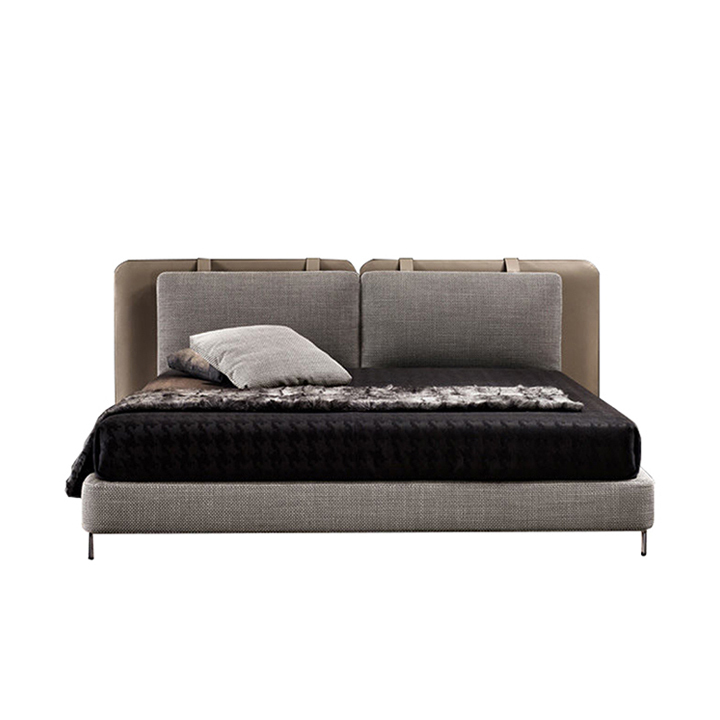 BRODY-BED-FRAME-A171013.jpg Brody Bed Frame 1.5 Grey Fabric - Image 1