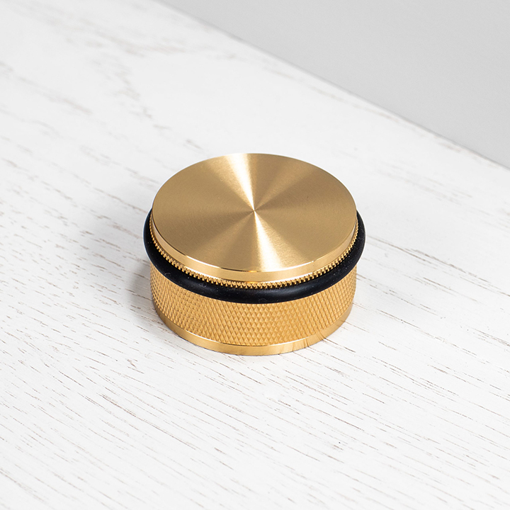 BeBnrn8.jpg Door Stop / Floor / Brass - Image 1