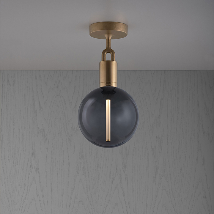FORKED-CEILING-RFC-051143.jpg Forked Ceiling Light / Brass - Image 1