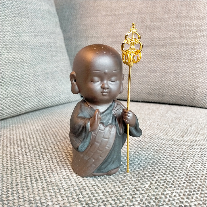 GaGcg7d.jpg Monk Statue - Stick Left - Image 1