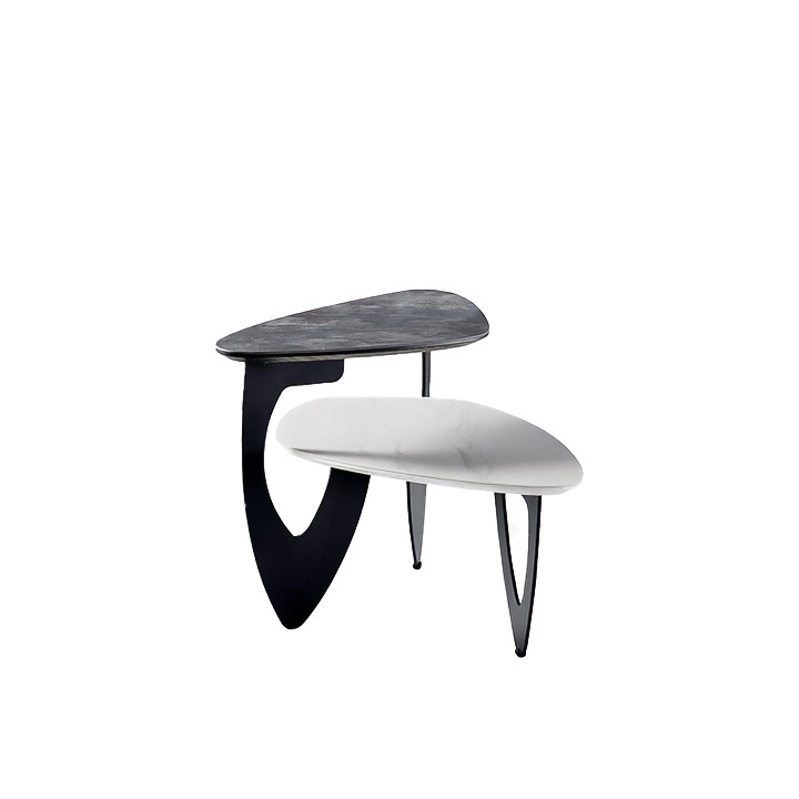 Lisburn-Side-Table-A9704C.jpg Lisburn Coffee Table - Small Italian Ceramic Black - Image 1