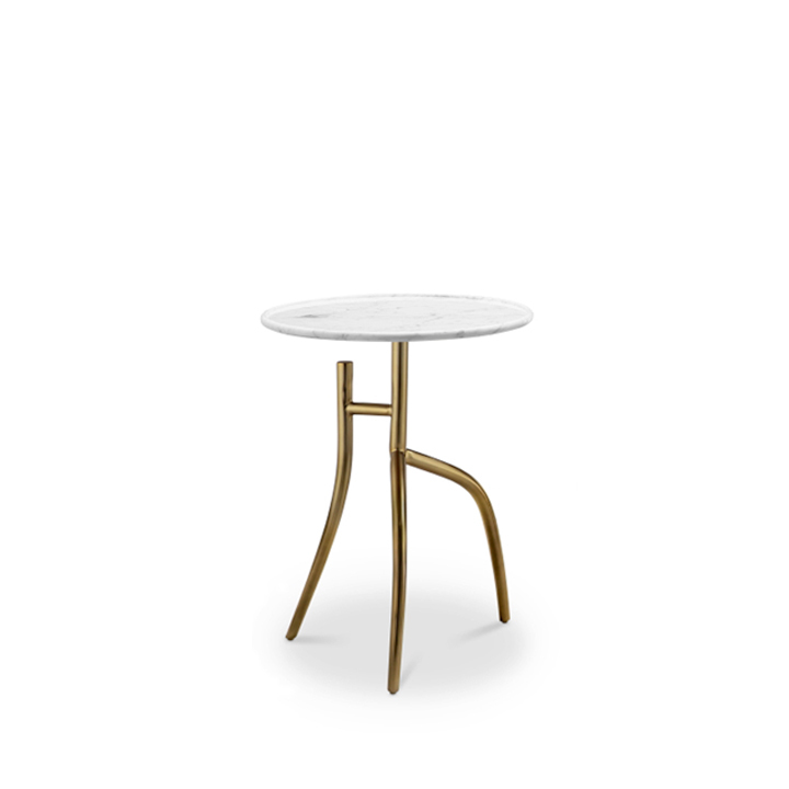 PETAL-SIDE-TABLE-A4ST652.jpg Petal Side Table White Marble - Image 1