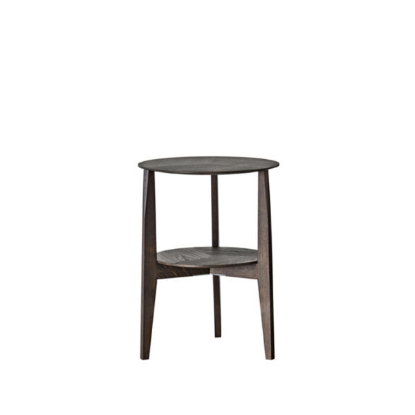 Powell B – Side Table Dark Walnut Wood