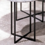 Sabi Round Coffee Table - Marble - Image 3
