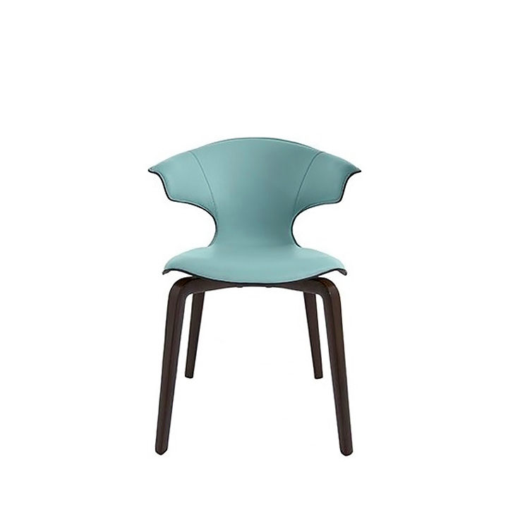 VENTI-61-DINING-CHAIR-A3HY004L-A.jpg Venti Dining Chair L.61 Aqua Blue Saddle Leather - Image 1