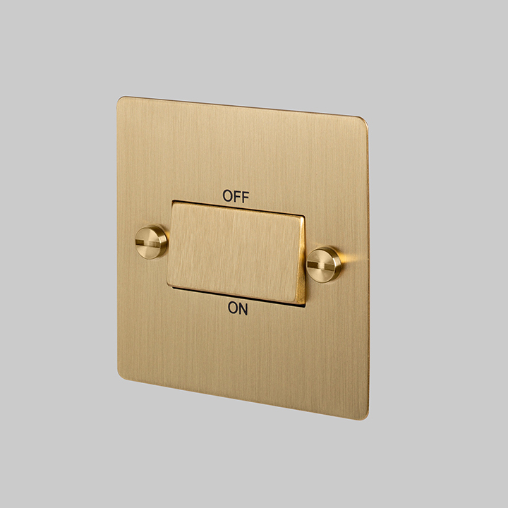 iSyNJ3l.jpg Fan Isolator Switch / Brass - Image 1