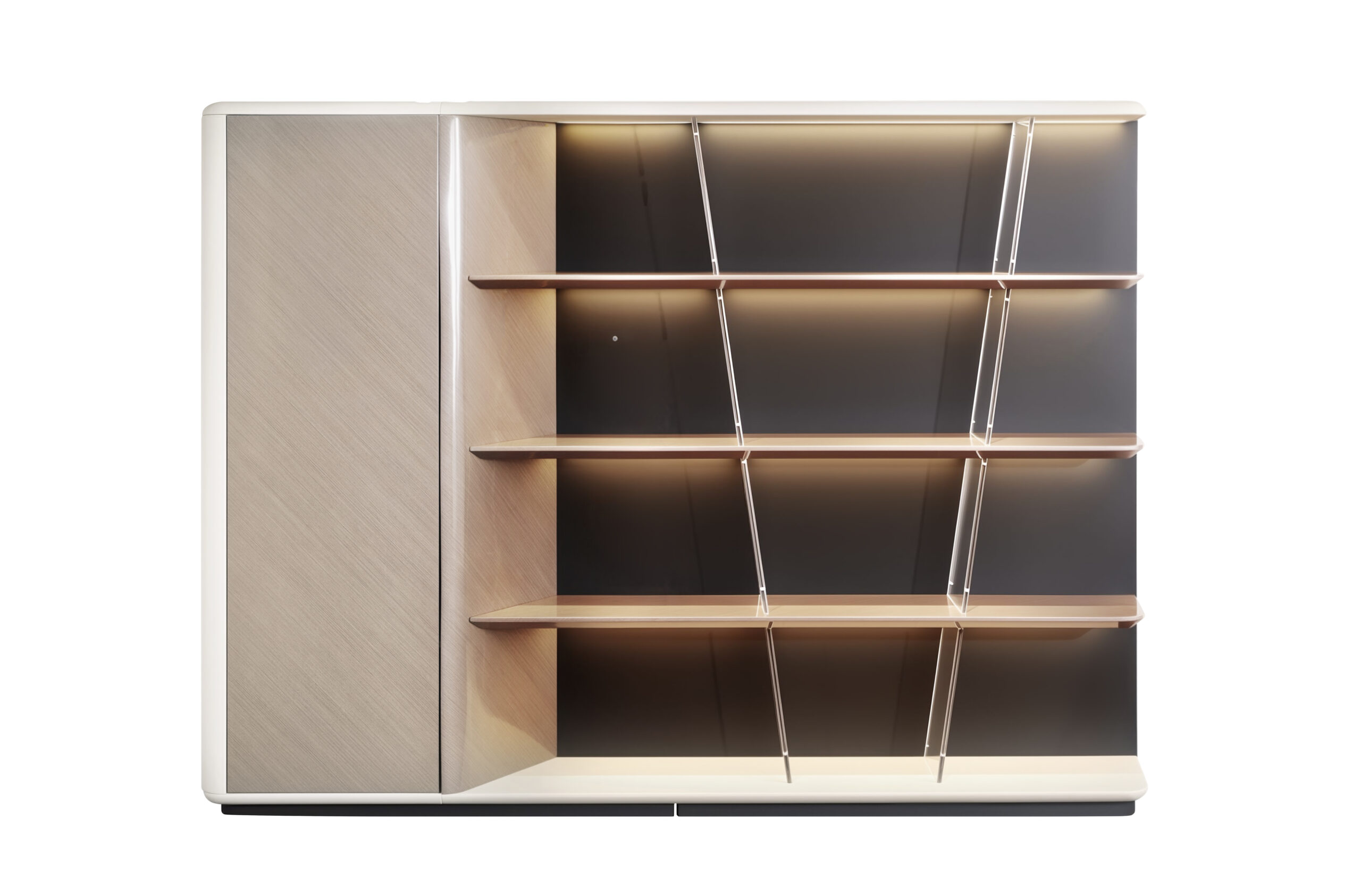 AURELIO Display Cabinet 1 AURELIO — Open Display Cabinet - Image 1